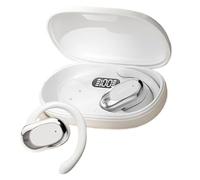 Générique Earbuds with Ear Hooks - Wireless Headphones with Earhooks, Waterproof Running Headphones, Noise Canceling Workout Earbuds