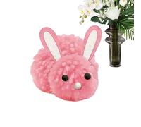 Générique Easter Bunny Craft - 3,15 x 2,36 x 3,94 pollici Easy DIY Rabbit Cute Plush | Easy Easter Bunny Crafts Set for Party Favors Classroom Rewards Boys Girls School Nursery Kids
