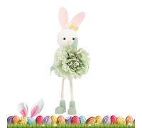 Générique Easter Bunny Figurine | Decorative Rabbit Doll Decorations,Tree Decorations,for Home Party Tabletop Desktop Shower Fireplace Table Holiday Indoors