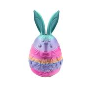 Générique Easter Eggs Filled, Bunny Egg Decorative Ornaments 3,94 x 7,09 in Empty Toys Animal Fidget, portatile Basket Stuffers Toy, Easters Home Desk Decor for Kids