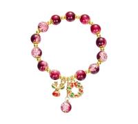 Générique Elastico Regalo Mm Anelli Oro Braccialetti Per Donne Christmas Jade Dainty Beads Braccialetti Oro Gioielli Per Donne Her Him Father Mother Acciaio Messaggi Braccialetto Per 4 Gioielli