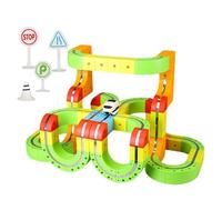 Générique Electric Train Set - Click Rail Track Cube Toy, Magnetic Large Educational Toys | Christmas Building Girls Christmas Birthday Holiday Kids Classroom Preschool Home Nursery Playroom