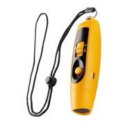 Générique Electronic Whistle, USB Ricaricabile Securely Whistling Device, Adorable 3 Level Loudness Adjustable Sports Referee Whistle, Lanyard and LED Light for Outdoor, Teacher Use
