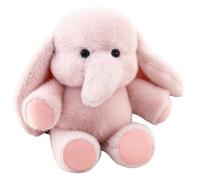 Générique Elephant, Cuddly Elephant Stuffed Animal | Soft Cute Large Collectibles, Giant Stuffed Animals for Children Girls Adults Nursery Cars Home Office Cafes Bookstore Sofà Beds