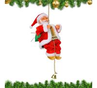 Générique Eletrico Musicale in Perle di Babbo No, Regalo di Nascita con Corda da Arrampicata con Musica, Decorazione Animata di Babbo Natale per la Decorazione di Feste e Natale - Decoratio