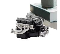 Générique Engine Model, Engines Miniature, Creative Resin Craft Ornament, Detailed Desk Display, Ideal for Home, Garage, Birthday, Istruzione, Classroom, Workshop, Collector, Workplace