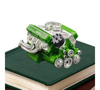 Générique Engine Model, Engines Miniature, Creative Resin Craft Ornament, Detailed Desk Display, Ideal for Home, Garage, Birthday, Istruzione, Classroom, Workshop, Collector, Workplace