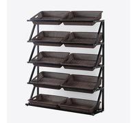 Générique Espositore multi-livello per snack e frutta - Soluzione salvaspazio per supermercato