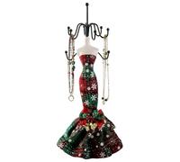 Générique Espositore per collane | Supporto elegante e festivo per Natale | Supporto di presentazione per gioielli - Per decorazione eventi stile di vita al dettaglio casa organizzazione