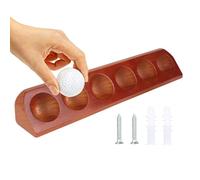 Générique Espositore per palline da golf | Espositore in legno per palle,Rack salvaspazio per l'archiviazione del club, soggiorno, ufficio, decorazione da parete