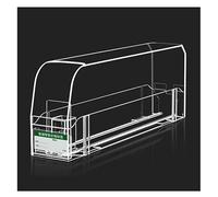 Générique Espositore per sigarette in acrilico con vassoio a spinta automatico, protezione contro polvere e umidità per controsoffitti al dettaglio