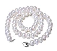 Générique Espositore Pulitore Gioielli Collana Perle Retro per Donna Catena clavicola in Perle d'imitazione, Elegante e Versatile, Versione coreana Gioielli ed eleganti. (bianco, taglia unica)