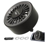 Générique Estrattore D'aria Bagno - Estrattore D'aria Silenzioso | Ventilatore Per Auto | Ventilatore Portatile Con Illuminazione E Decorazione Profumata Per Camionette, Pick-up E Interni