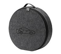 Générique EV Charger Storage Bag - 14.57 inch Cable Organizer for Travel | Felt Durale Weatherproof - Keeps Charging Cables Accessories Tidy Secure in Car Trunk for Road Trips and Daily Use