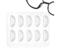 Générique Eyeglass Nose Pads - Sunglasses Eyeglass Nose Grips Pad, bianco, Se référer au descriptif