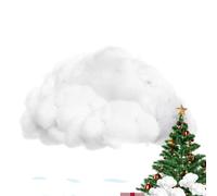 Générique Falsa neve per la decorazione,Neve Artificiale Soffice Natale | Neve artificiale decorativa di Natale per tavolo, finestra, albero di cortile
