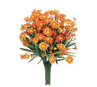 Générique False Daisie - UV Resistant | Artificial Shrubs - Fiori Artificiali All'aperto | Arbusti Artificiali | Piante Finte Da Esterno | 2026 Pro | for Porch Garden | Home Planter | White