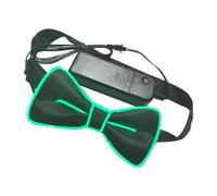 Générique Farfalla a LED LED a farfalla, luce regolabile, con, divertente al neon, per feste luminose, Halloween, festival musicale, verde, Se référer au descriptif