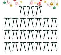 Générique Farfalla Velluto Natale - 5 x 7 pollici vintage per corona in velluto, set decorazioni per albero di Natale, matrimonio, ghirlanda per scale, porta ragazza e feste