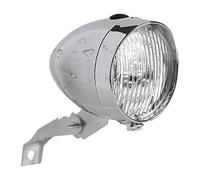 Générique Faro Della Bicicletta - Abs Impermeabile 3 LED 8,7 x 6,9 cm | Lampada Frontale Bicicletta Stile Retroilluminazione Potente per Ciclismo Notte Sicurezza Uomini Donne Supporto Fissaggio