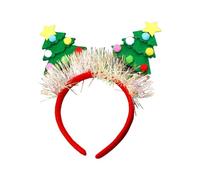 Générique Fascia per capelli da donna - Cerchi per capelli con paillettes a forma di albero | Fasce di s per adulti, fascia per albero di l per cosplay | Cerchi per capelli decorativi