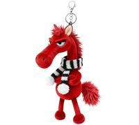 Générique Fashion Plush Keychains - 2026 Year of the Horse Plush Keyring, 7.87 Inches Horse Pendant with Soft Stuffed Texture, Premium Plushy Fabric Key Holder with Cute Charm, Backpack Keychain