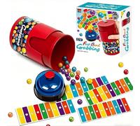 Générique Fast Bead Grabbing Game - Set di Bingo dei Colori, Affina i tuoi riflessi e il coordinamento occhio-mano, per feste di gruppo e in famiglia