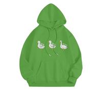 Générique Felpa da donna, giacca da donna, mezza stagione, chic, verde, S