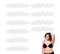 Générique Felpa Pads Bras, Boob Sweat Wad, Washable Inserts, Moisture Wicking Fabric, Reusable Breast Liners, Lightweight Soft Material, Great for Hot Weather, Yoga, Sport, Workout Use