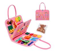 Générique Felt Learning, Educational Travel Toy, Fine Motor Skills Activity Set, Quiet Busy for Kids, for Airplane, Car, Home, Preschool, Homeschool, Travels, Classroom