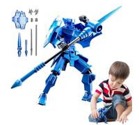 Générique Figura 3D Stampata Figure 3D Robot Mobile Multi-articolato, Personaggio d'azione da Collezionare Unico 13cm Giocattolo Mobile Meccanico Completo per la Decorazione Ufficio