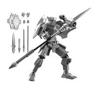 Générique Figura d'azione Robot - Giocattolo Posabile Multi-articolazione DIY | Figurina Di Montaggio ABS | Decorazione Desktop, Per Gioco Di Ruolo RPG, Personalizzabile per Gli Amanti Del