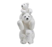 Générique Figura Mamma E BAMBINO Orso Polare Bianco