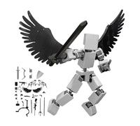 Générique Figure d'azione per ragazzi - Articolazioni mobili stampate in 3D | Giochi di costruzione per ragazzi, per casa, viaggi, compleanno, picnic, campeggio, scuola, vacanze