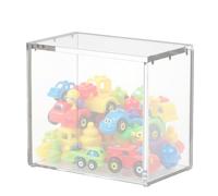 Générique Figure Display Case, Dustproof Collectibles Display, Booster Box Clear Showcase, Compact Storage Organizer, Trasparente Cover for Living Room, Bedroom, Tavolo, Closet, Hobby