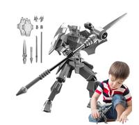 Générique Figurine articolate Multiple Modello di Figura | Robot con Personaggio articolato 3D,Giocattolo Mobile meccanico Completo, Robot articolato per e Adulti