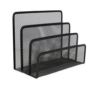 Générique File Racks, Letter Sorter File Folder Organizer, 6,69 x 5,31 x 3,07 Inches Sturdy Metal Desk Organizer con 3 Compartments, Space Saving Design for Workarea, Home and School