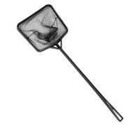 Générique Fine Mesh Acquario Net - Portatile Pesce Tank Skimming Cleaning Net | Multifunctional Aquarium Fishing Mesh con comodo manico per Backyard Pond Pool Creeks Bathtubs Fountains