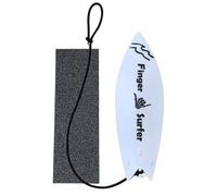 Générique Finger Surfboard - 12 cm ABS Material, Fingerboard Toy, Lightweight Design | Strap, Wind Surf Simulation, Wind Surfing Toy for Beach Lovers, Kids, Travel Entertainment