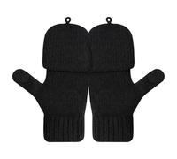 Générique Fingerless Gloves Thermal Texting - Mittens | 18 x 8 cm | Winter Fingerless Gloves - Per ciclismo running Dog Walking Hiking Sports Bicycle Mountaineering