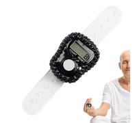 Générique Fingerzähler Clicker, Fingerklicker zum Zählen,LCD -Zählclicker - Manualanbindbares elektronisches Strickreihenrecorder -Ring für Die Spur- und Feld -Runde