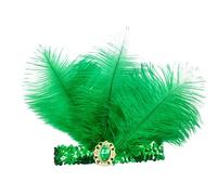 Générique Fiocco da uomo rosso stile anni '20 per donna uomo rosso (verde, One Size)