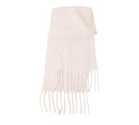 Générique Fiocco Paillettes Rosa Con Lazy Stile Soft And Solid Color Big Pull Warm Scarf Elastico Seta Molla, argento, A