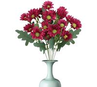 Générique Fiori Artificiali | Crisantemi falsi - Decorazione d'interni per vasi da giardino Finestra Cortile Farm Patio Ghirlanda