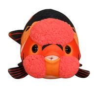 Générique Fish Plush - PP Cotton 50 cm | 3D Ranchu Carp Stuffed Animal Toy | Soft Fish Doll Pillow for Kids Adults for Nursery Home Desktop Divano Bedside Shelf Birthday and Use