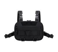 Générique Fishing Chest Pack, Waterproof Large Capacity Tackle Bag, Portable Backpack for Outdoor Sport, Running, Hiking, Camping, Travel, Fishing Gear and Accessories, Nero , Se référer au descriptif