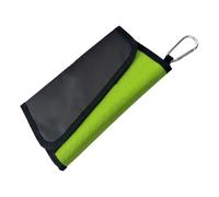 Générique Fishing Lure Bag, Utility Binder Clear Pockets, circa 22 x 13 x 18 cm Size, impermeabile Fishing Tools Carry Pouch Storage Protector for Freshwater and Saltwater, Sturdy Poliestere, Verde