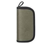 Générique Fishing Lure Bags, Fly Tackle Case, Compact Gear Wallet Organizer, Adorable Fishing Accessory Box, Saltwater Freshwater, Portable Storage Binder for Hooks and Baits, Gray Black, multicolore