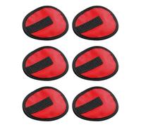 Générique Fishing Lure Cover, Bait Storage Protectors, 3,94 x 5,91 in Protective Lure Guard, Set di 6 accessori, Outdoor Gear Storages for Ice Fishing Rods, Trolling, rosso, 15 cm, riferimento