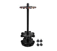 Générique Fishing Pole Holder - 35.83x12.2 Inches Pole Holders Stand Racks Organizers | Floor Stand Fishing Rod Holder | Angling Poles Vertical Organizer For Boat Garage Kayak Travel Beach Deck
